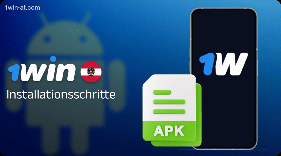 Anweisungen zur Installation der 1win-Anwendung auf Android-Geräten