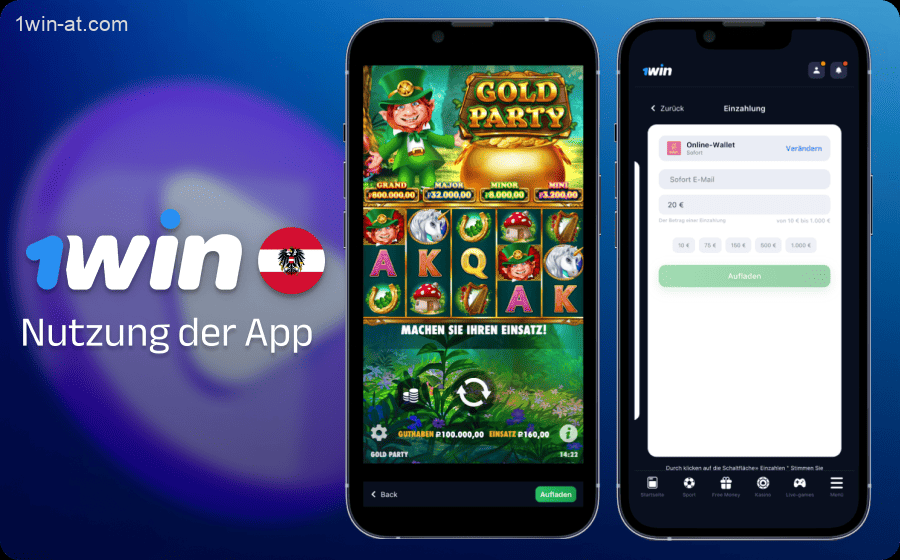 Anleitung zum Casino-Spielen auf der 1win-Website in Österreich