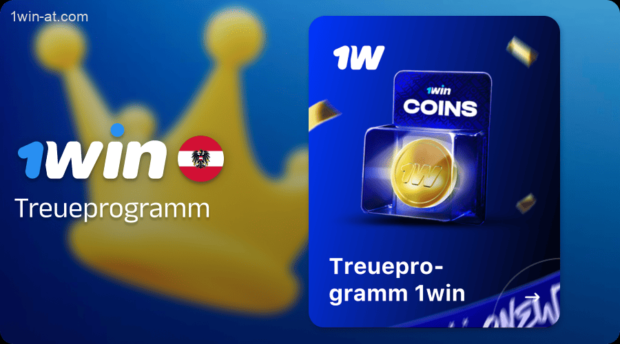 Treueprogramm für 1win-Nutzer aus Österreich