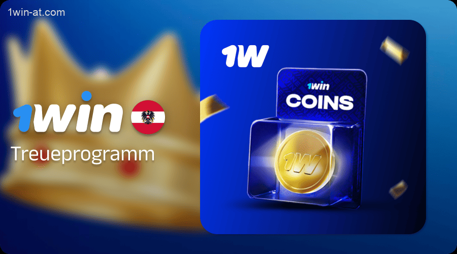 1win Spielertreueprogramm in Österreich