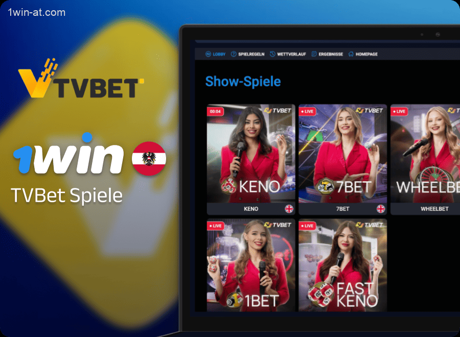 TVBet Live-Spiele bei 1win in Österreich