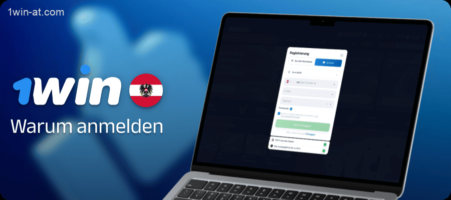 Vorteile der Spielerregistrierung auf der 1win-Website