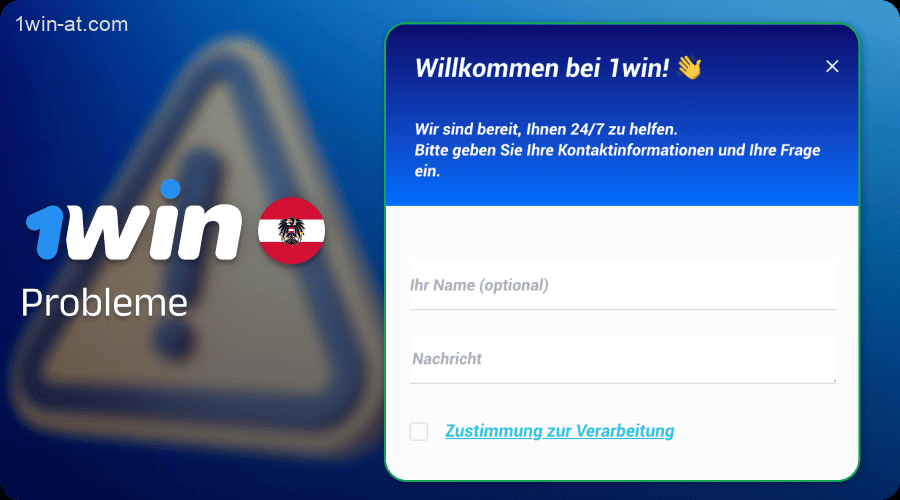 Häufige Probleme bei der Registrierung auf der 1win-Website