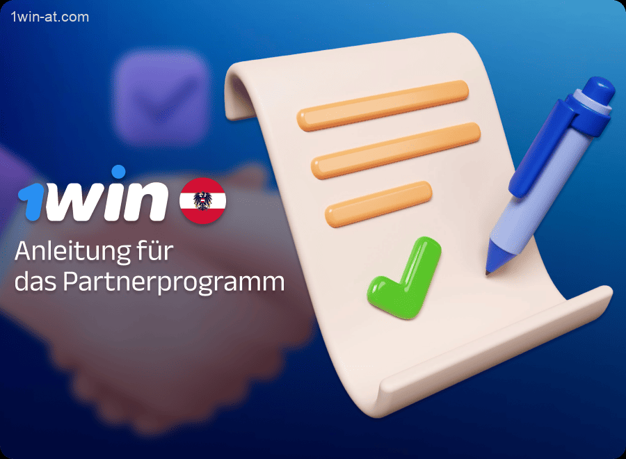 Schritt-für-Schritt-Anleitung für das 1win-Partnerprogramm in Österreich