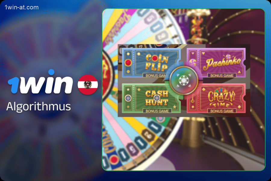 Wie sieht der Crazy Time Spielalgorithmus auf 1win in Österreich aus