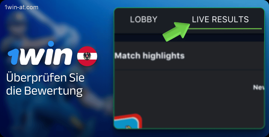Überprüfen Sie Ihre Fantasy-Team-Bewertung auf 1win in Österreich