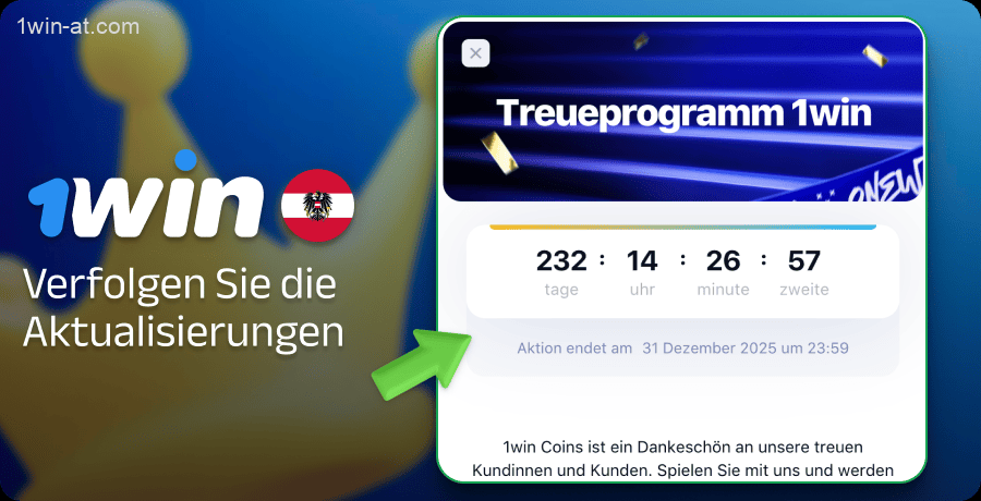 Befolgen Sie alle Regeln des 1win-Programms in Österreich
