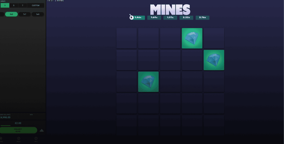 Mines Demo