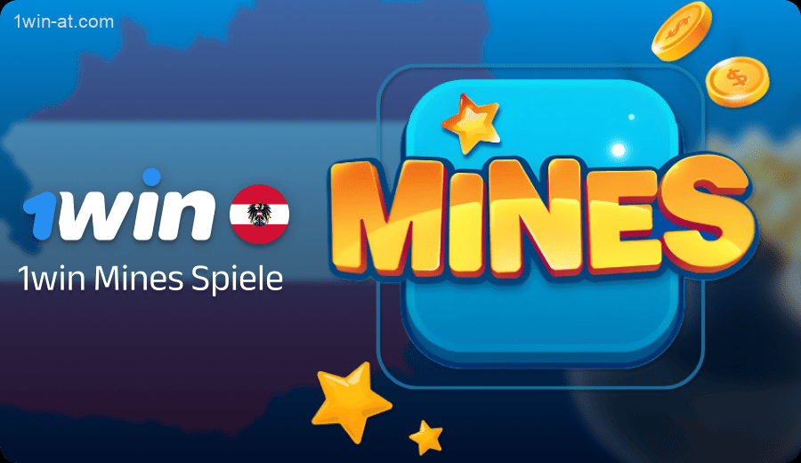Mines Spiel bei 1win für Spieler aus Österreich