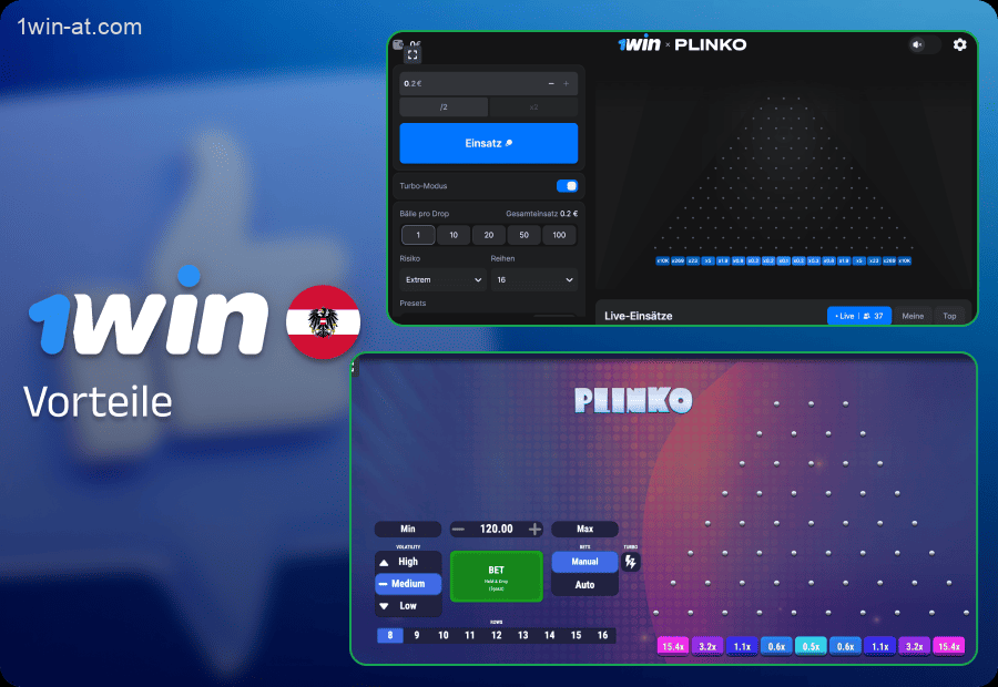 Die Vorteile von Plinko für österreichische 1win Spieler