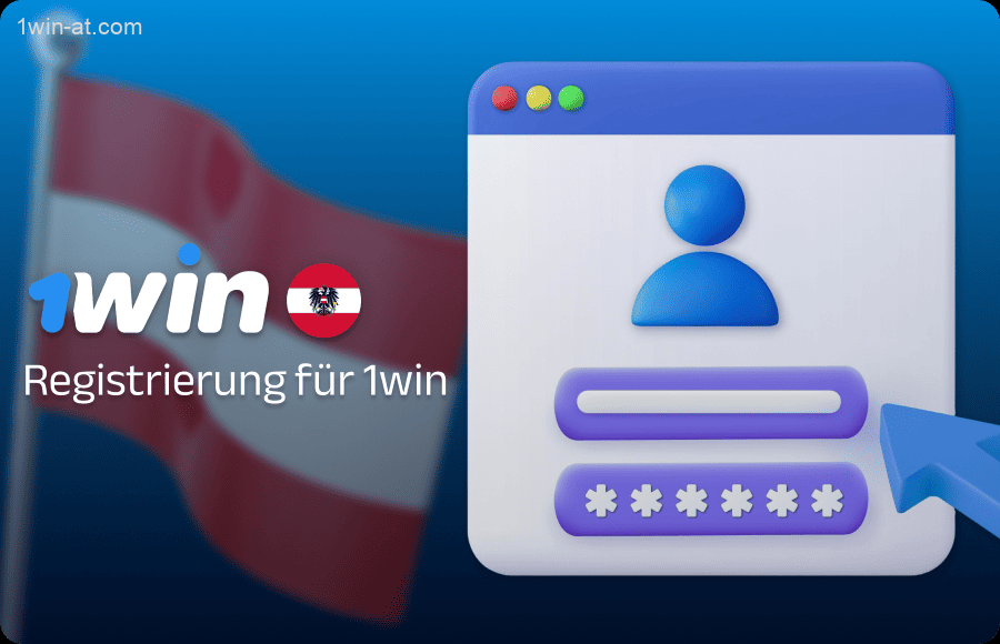 Registrierung von Benutzern aus Österreich auf der 1win-Website