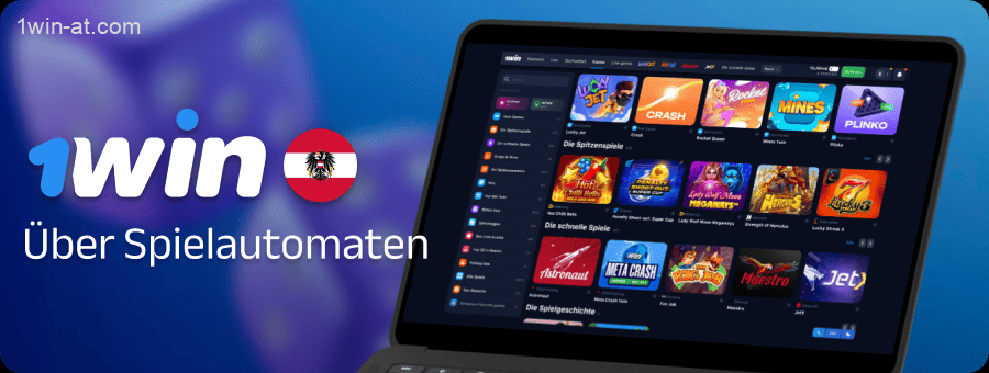 Grundlegende Informationen zu Spielautomaten bei 1win in Österreich