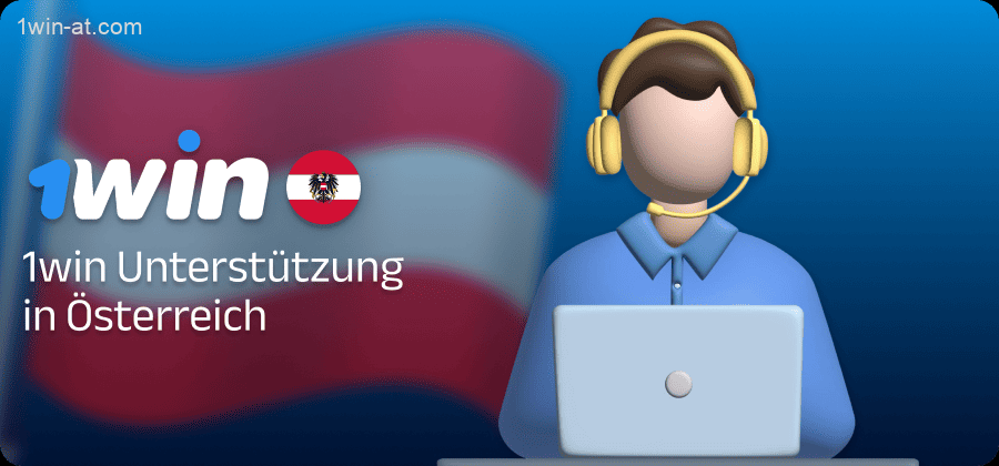 Support für österreichische Spieler 1win